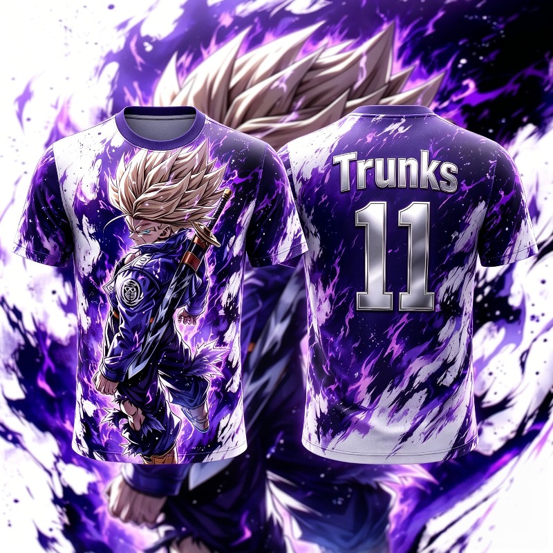 Trunk Breathable Men - Jersey Cetak 3D Dragon Ball Trunks