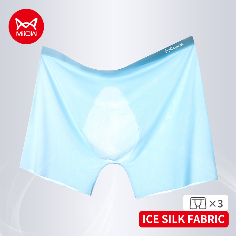 Boxer Shorts Modal - MiiOW celana dalam Boxer sutra dingin