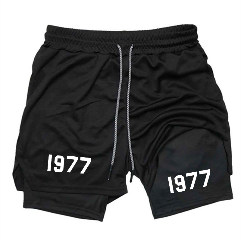Compression Shorts Athletes - Celana Pendek Olahraga 2-in-1 untuk Pria,