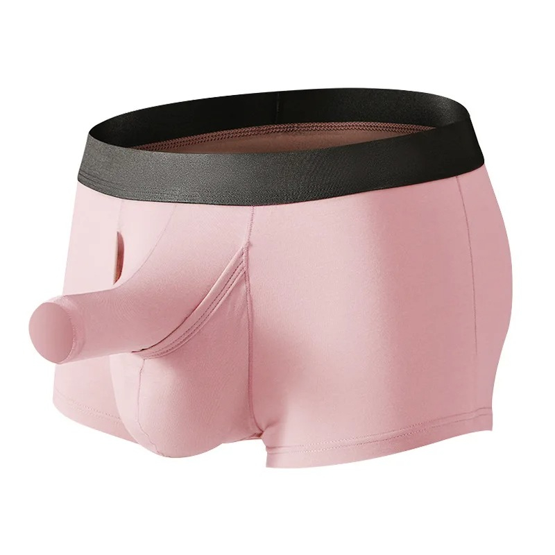 Bamboo Fiber Trunk - Celana Boxer Pria Serat Bambu Kantong