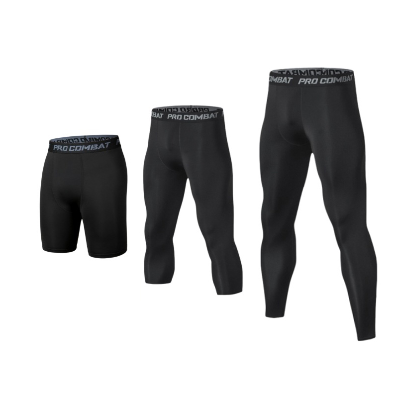 Compression Shorts Athletes - Celana Kompresi Pria, Legging Kering Cepat,