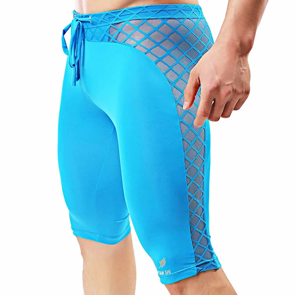 Mesh Sport Boxer - Celana pendek kebugaran olahraga pria, celana
