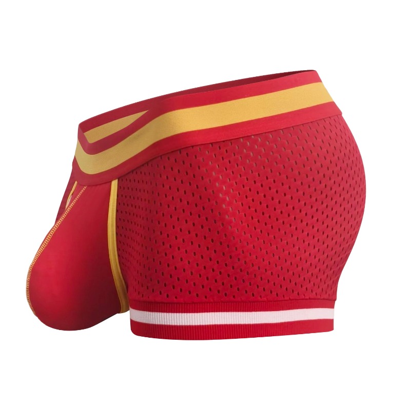 Celana Boxer Pria Berbahan Jar - Mesh Sport Boxer ulasan dan harga