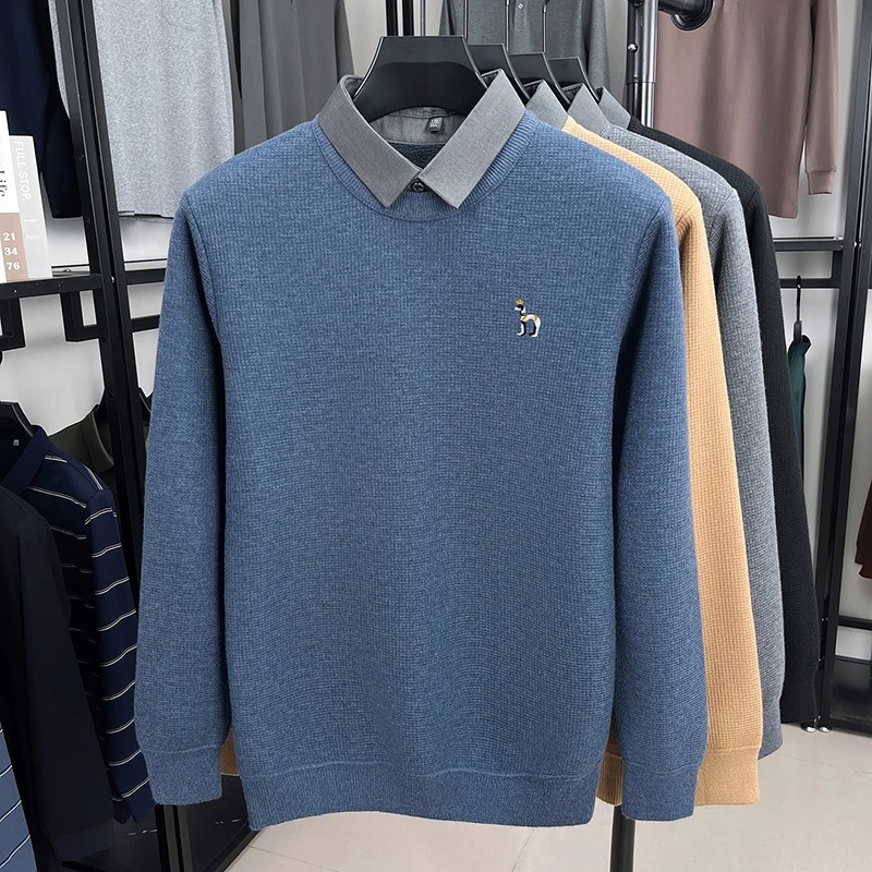 Sweater rajutan hangat kasual  - Thermal Long John ulasan dan harga
