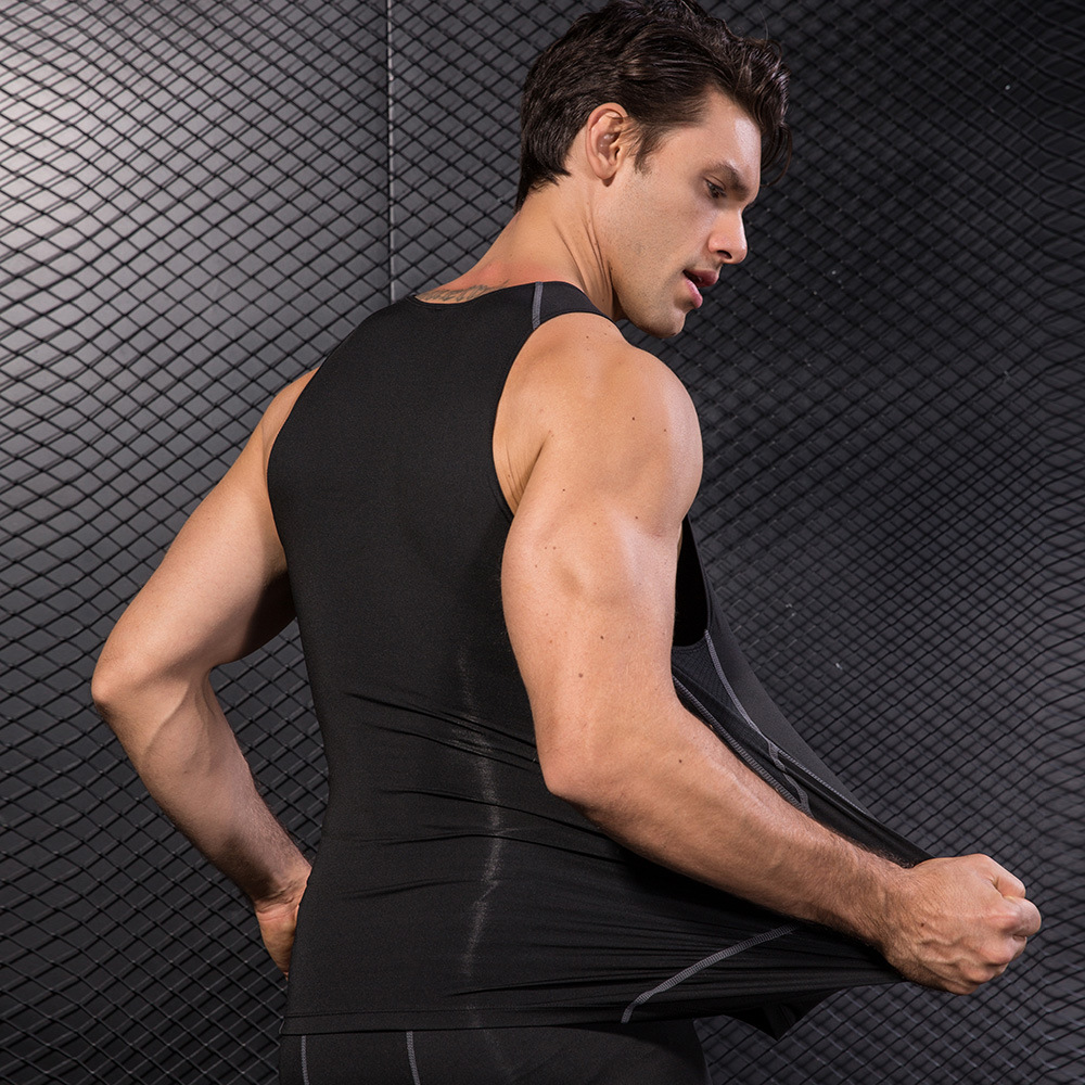 Kaus Singlet putih tanpa lenga - T Shirt Tight Fit ulasan dan harga