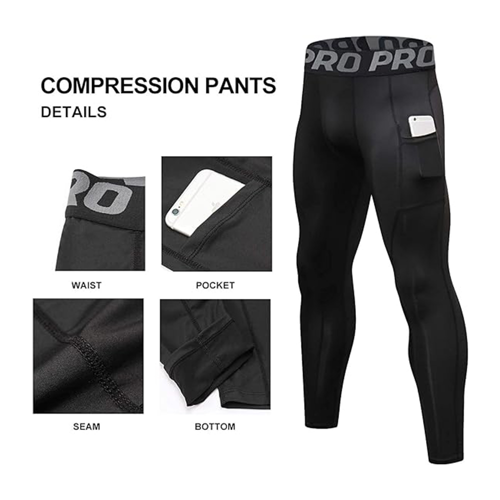 Celana panjang kompresi pria,  - Compression Long Pant ulasan dan harga