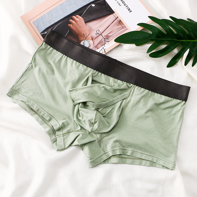 Celana Boxer Pria Serat Bambu  - Bamboo Fiber Trunk ulasan dan harga