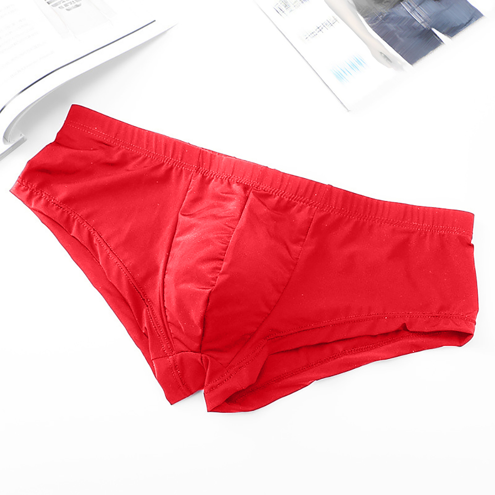 Celana Dalam Sutra Es Celana B - Pouch Boxer Pouch ulasan dan harga