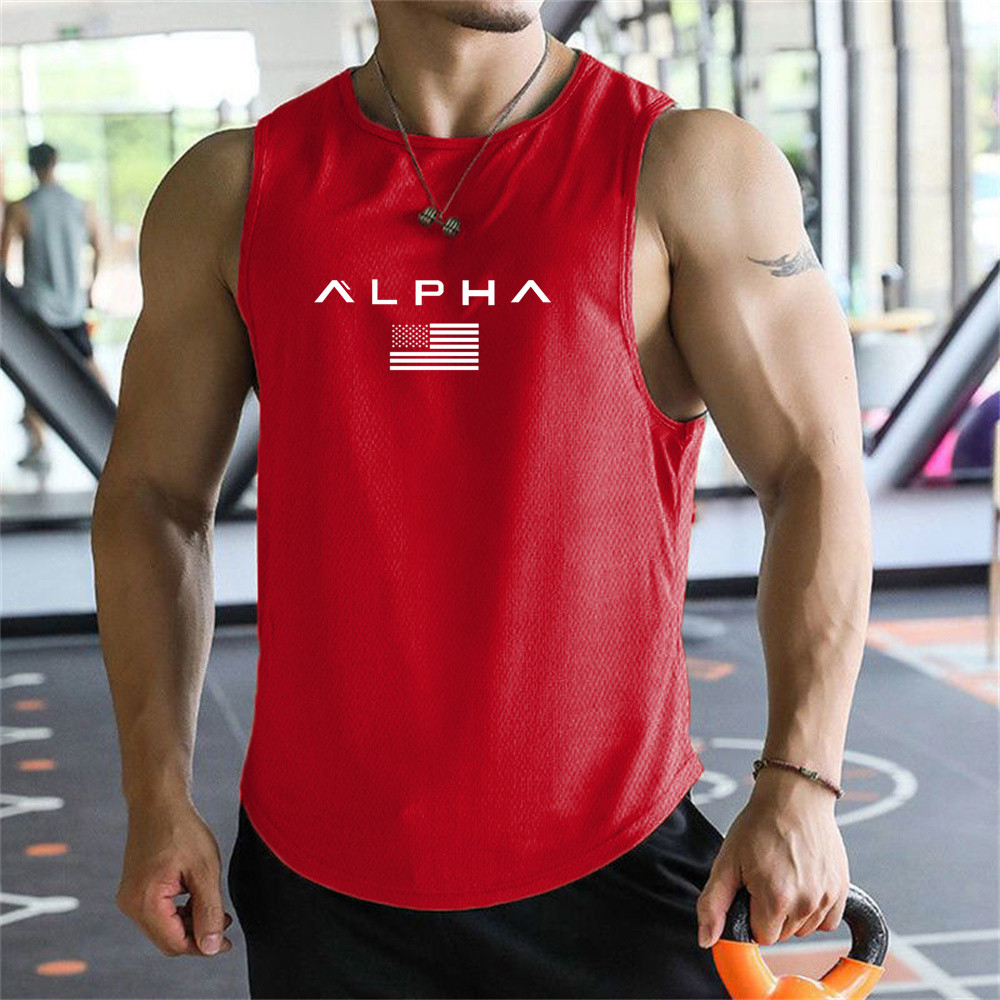 Kaos Vest Fitness Pria Ukuran  - Undershirt Crew Neck ulasan dan harga