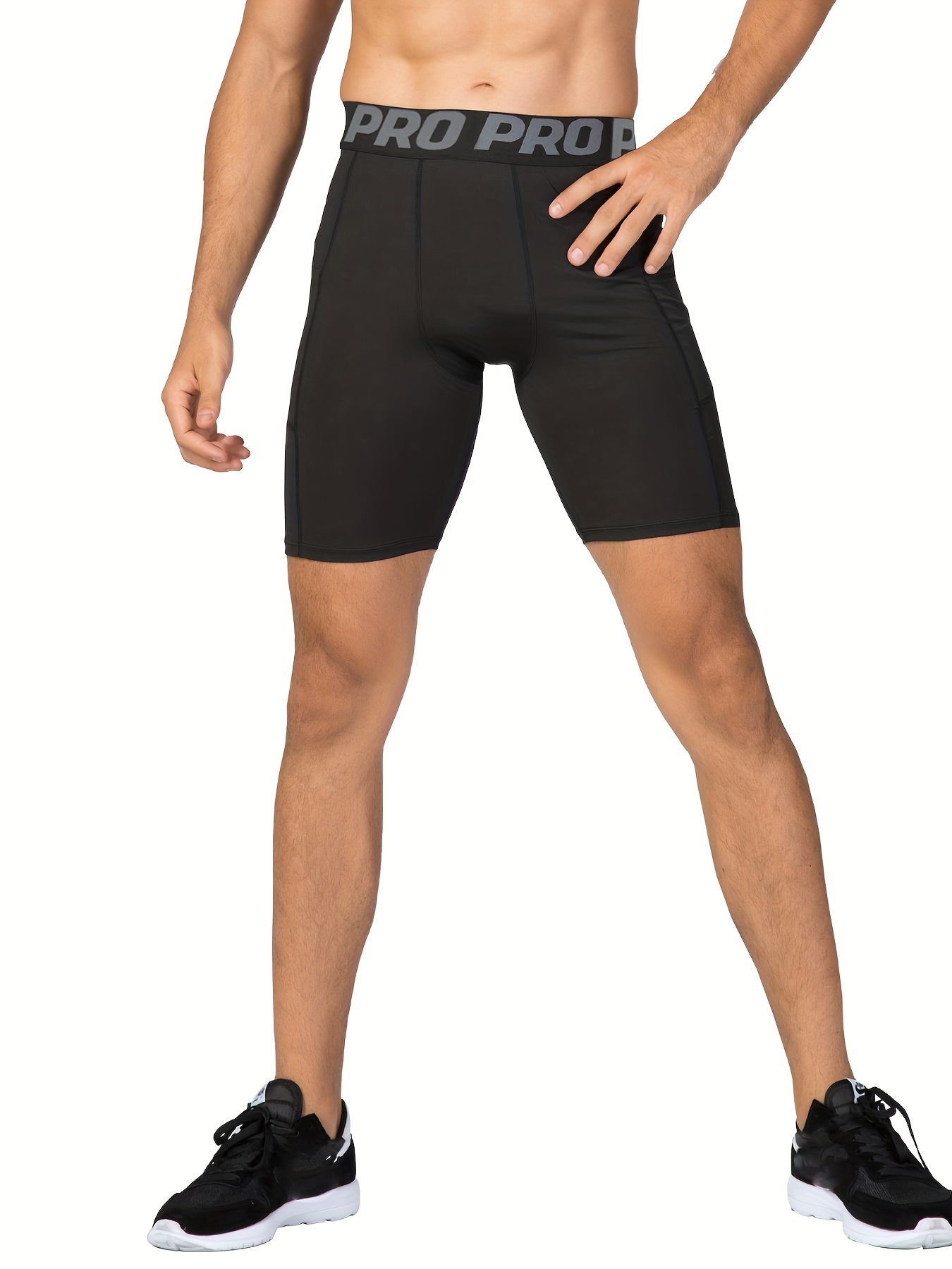 Celana pendek kompresi 3 Pak,  - Compression Shorts Athletes ulasan dan harga