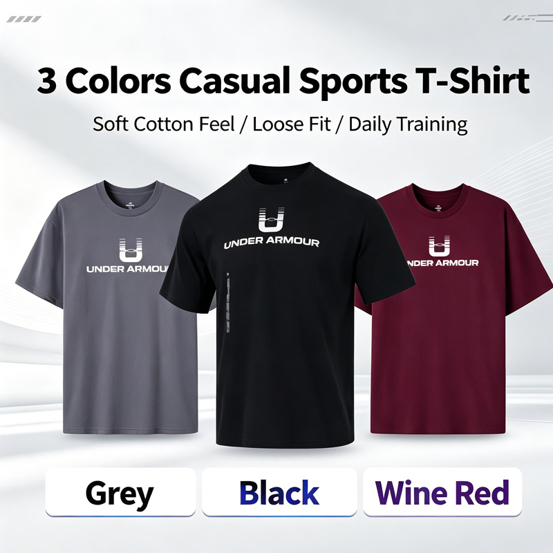 Under Armour Kaus Lengan Pende - Undershirt Crew Neck ulasan dan harga