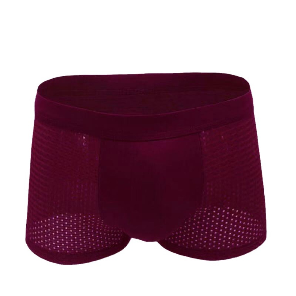 Celana Dalam Pria Trunks Bahan - Mesh Sport Boxer ulasan dan harga