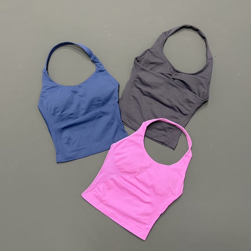 Atasan Olahraga Wanita Halter  - Suspender Tank Top ulasan dan harga