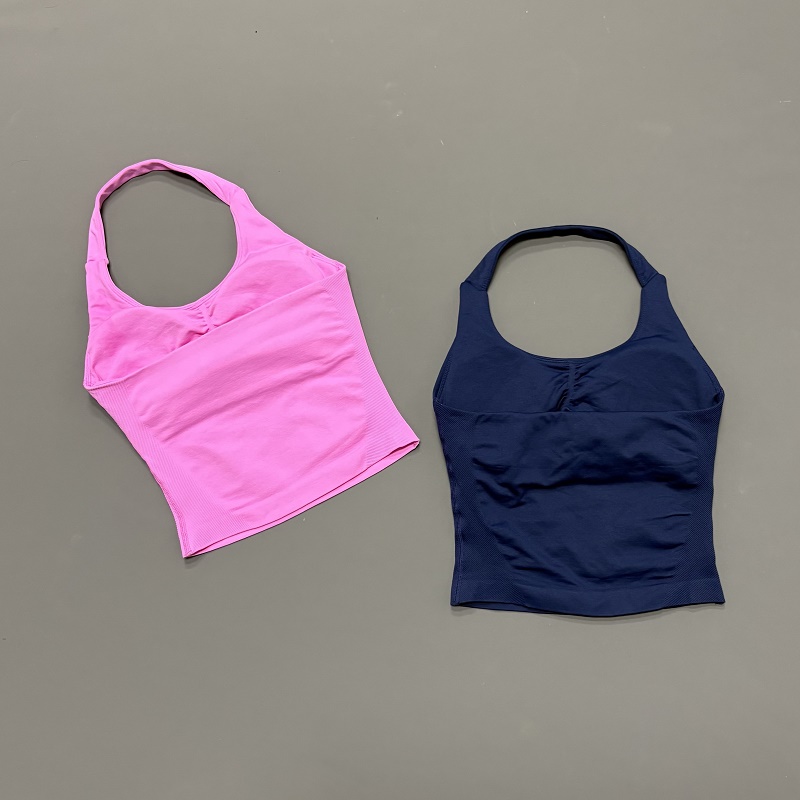 Atasan Olahraga Wanita Halter  - Suspender Tank Top ulasan dan harga
