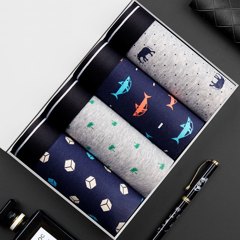 Celana dalam pendek Pria, 4pcs - Boxer Shorts Modal ulasan dan harga