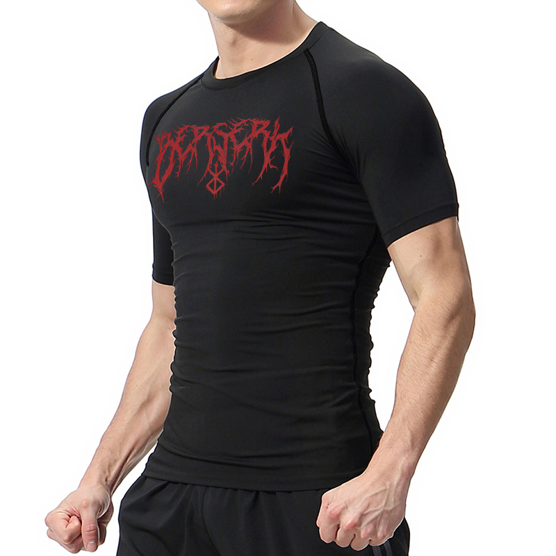 Kaus olahraga pria, Gym latiha - Base Layer Top ulasan dan harga