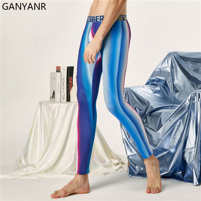 GANYANR Celana Ketat Lari Cela - Compression Long Pant ulasan dan harga