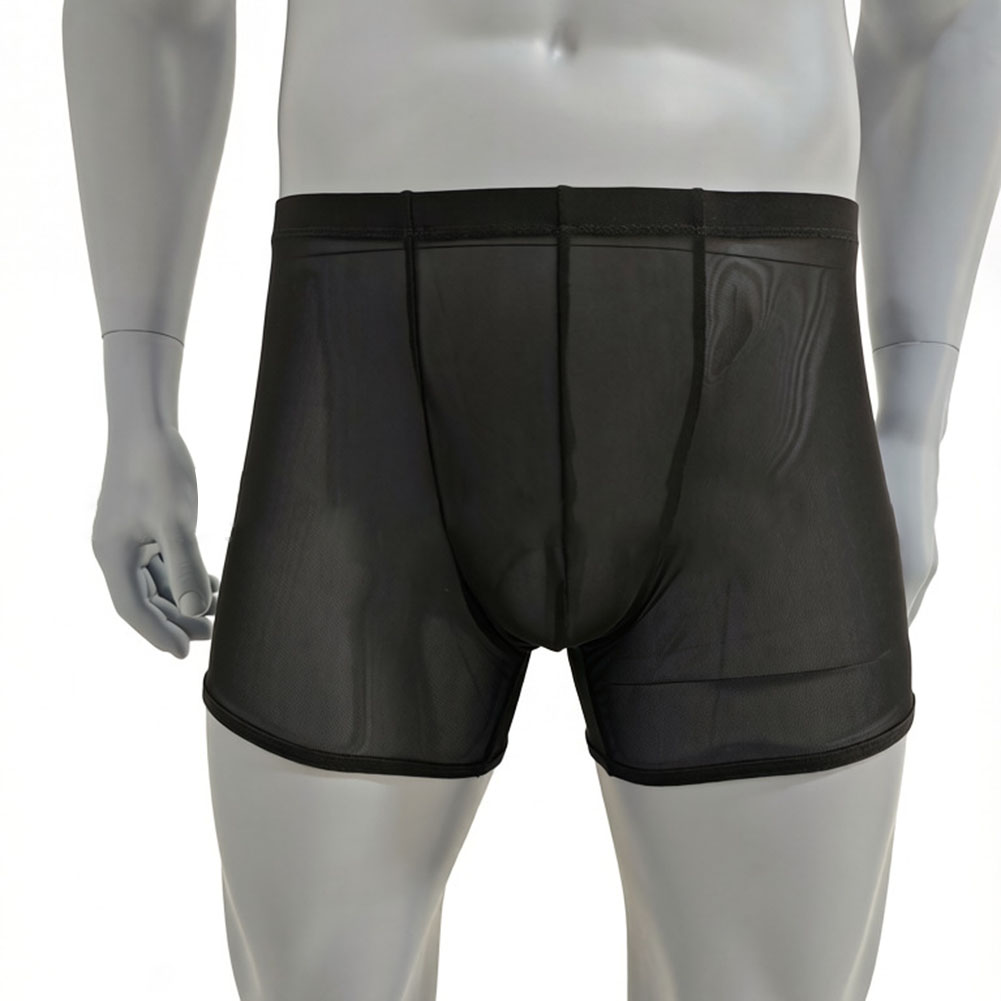 Celana Boxer Ultra-tipis Tembu - Long Leg Trunk Men ulasan dan harga