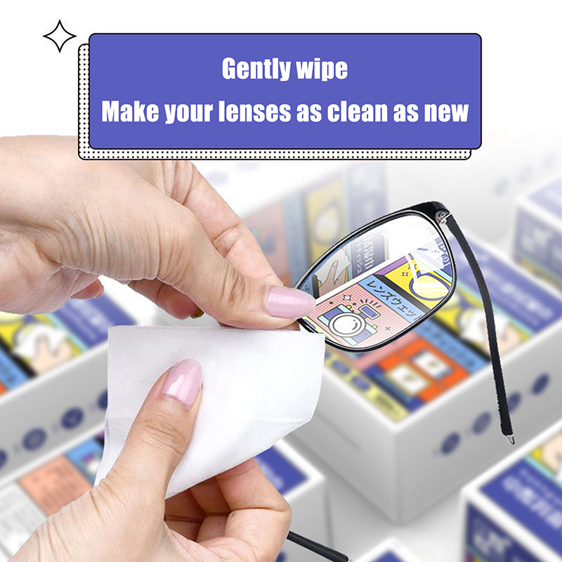 100 Buah Tisu Pembersih Lensa  - Bamboo Fiber Trunk ulasan dan harga