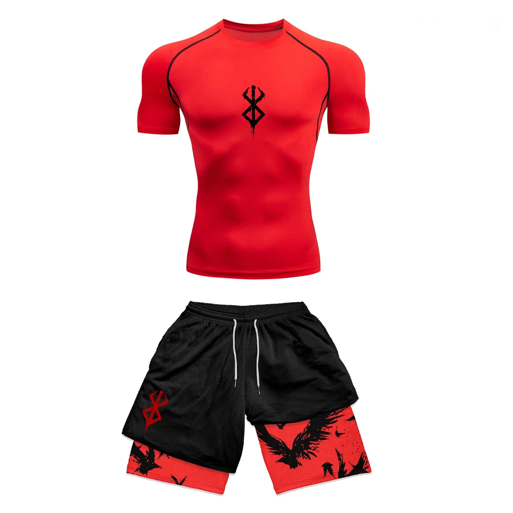 Set pakaian kompresi pria moti - Compression Shorts Athletes ulasan dan harga