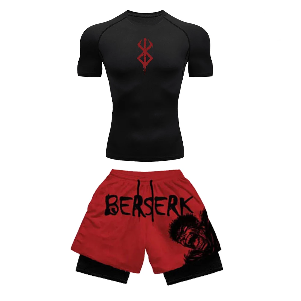 Set pakaian kompresi pria moti - Compression Shorts Athletes ulasan dan harga
