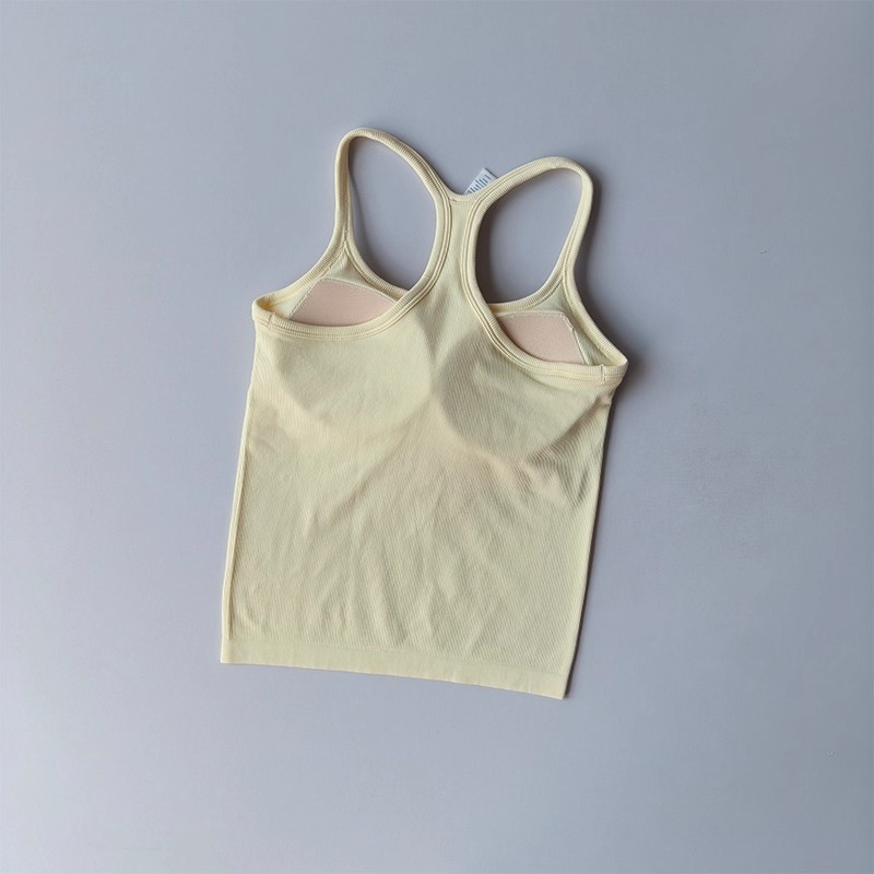Kaos Tank Top Yoga Wanita Musi - Tank Top Ribbed ulasan dan harga
