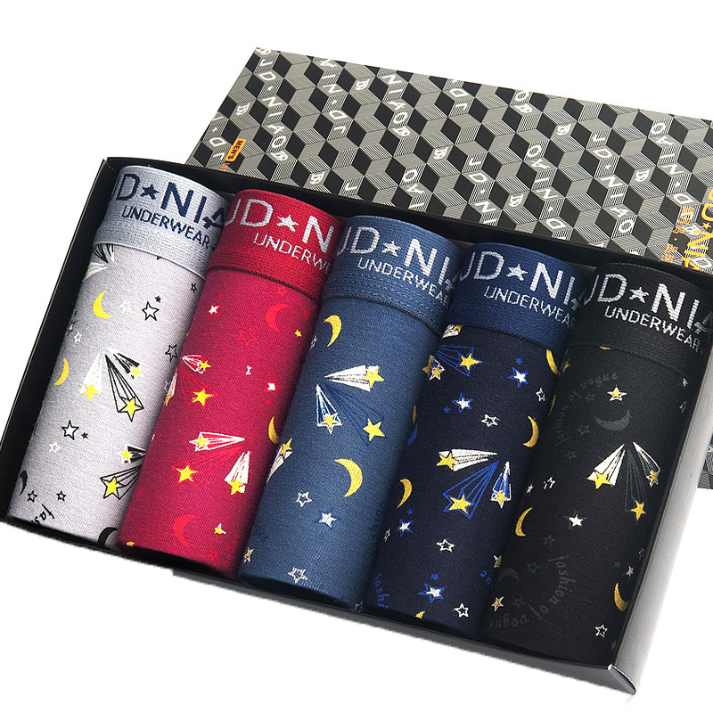 5 Buah/Banyak Pria Pakaian Kat - Boxer Shorts Modal ulasan dan harga