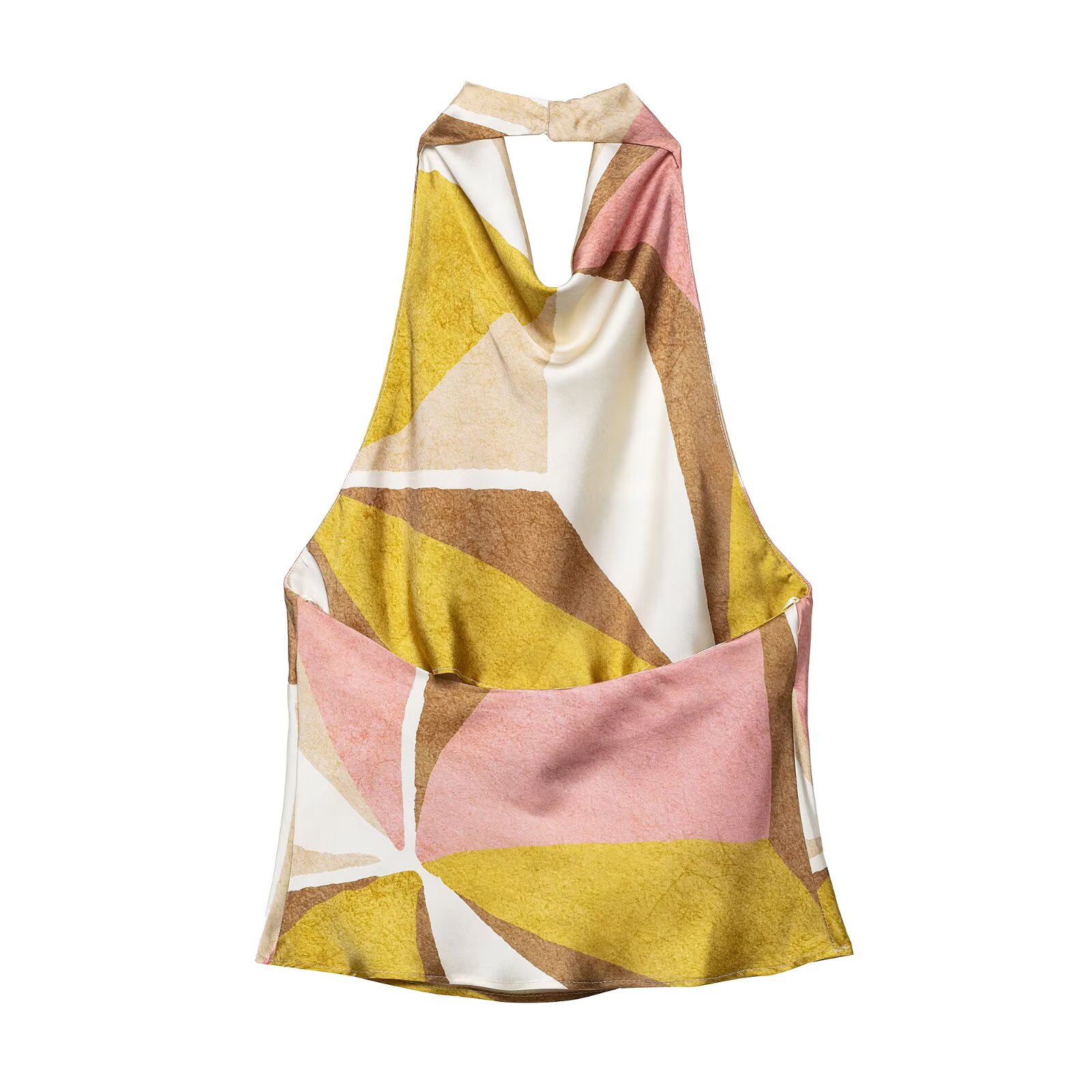 Zevity 2025 Women Chic Geometr - Suspender Tank Top ulasan dan harga