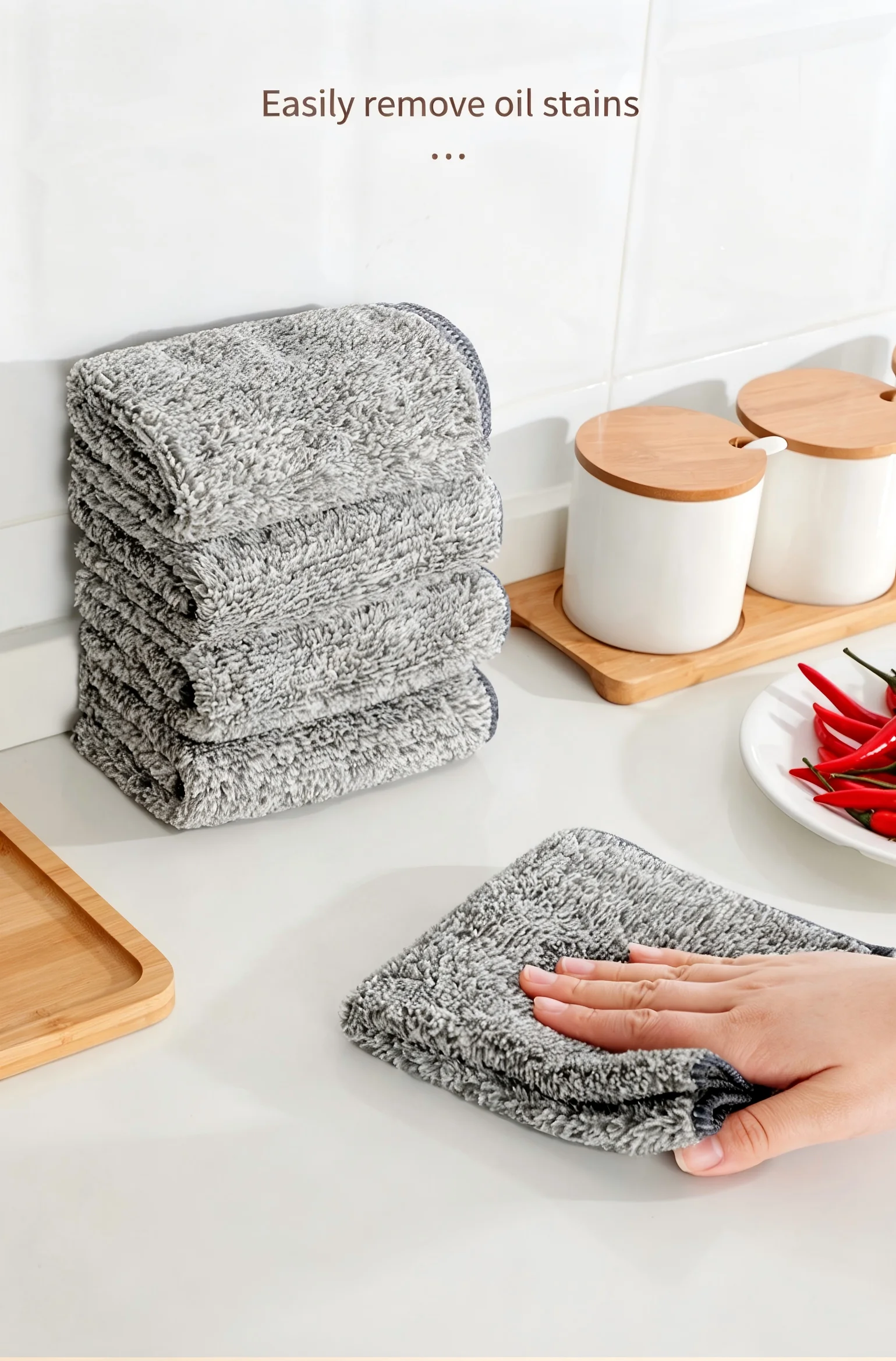 1/5 Buah Kain Dapur Penyerap M - Bamboo Fiber Trunk ulasan dan harga