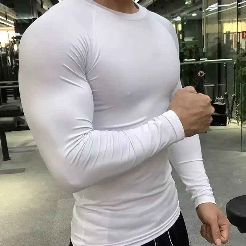 Kaos Olahraga Pria Cepat Kerin - T Shirt Tight Fit ulasan dan harga